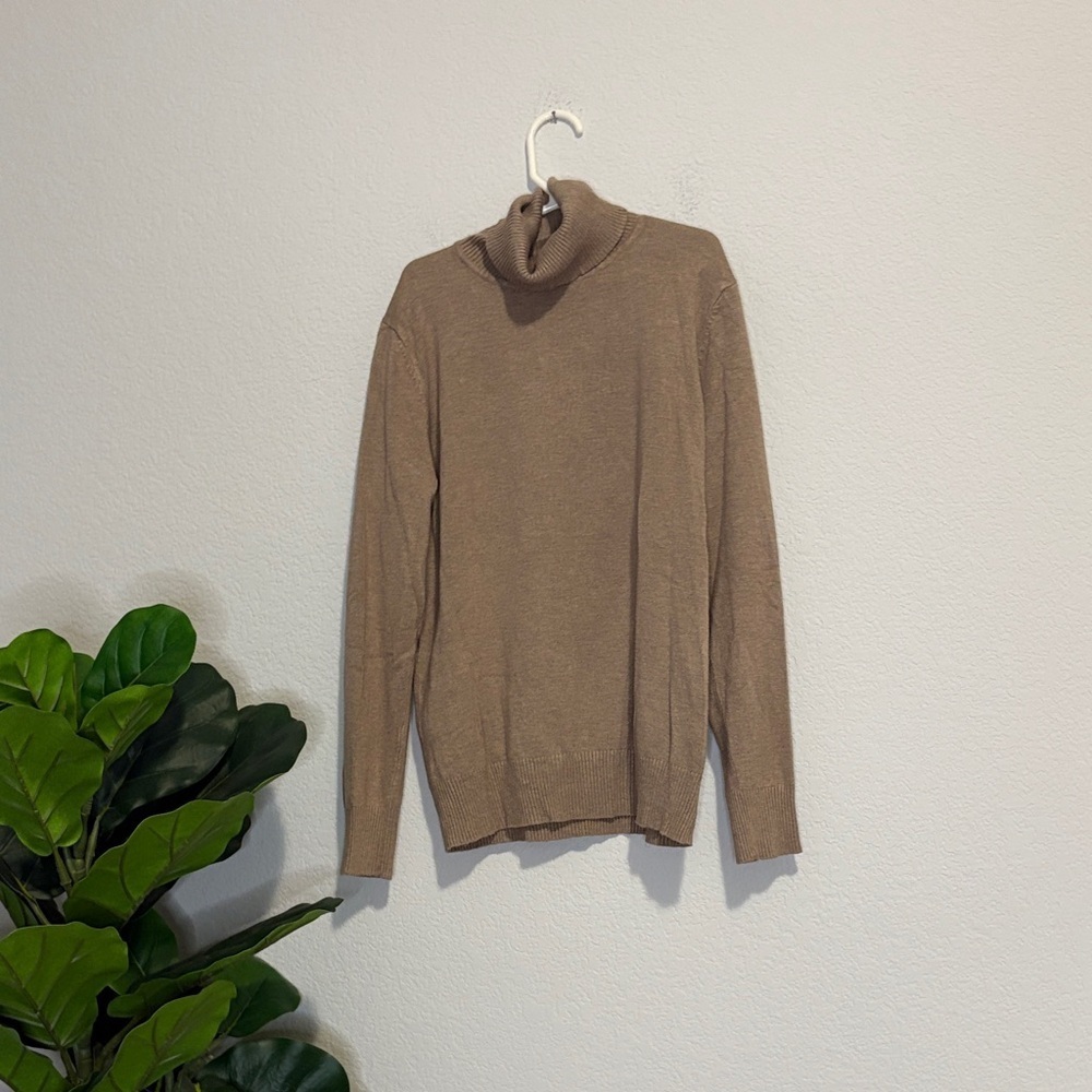 Joseph A Tan Turtleneck Sweater